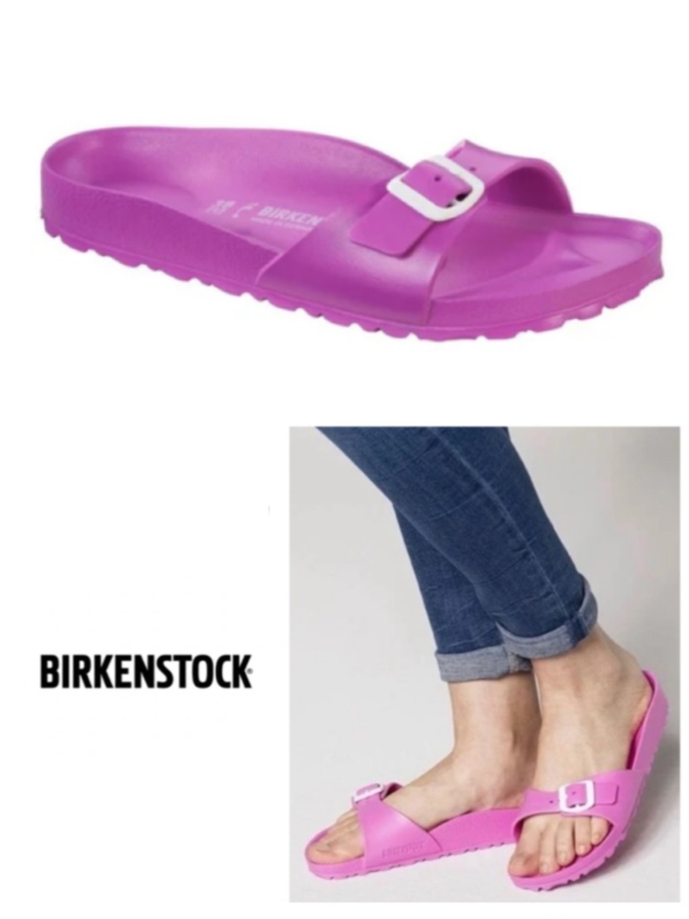 Birkenstock Madrid  Essential EVA (Narrow Fit) sandals (40)